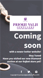 Mobile Screenshot of premjivalji.com